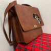Leather Laptop Bag-Brown - Image 2